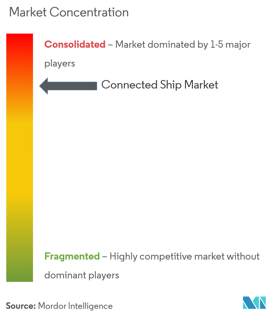 Market Concentration_Connected Ship Market